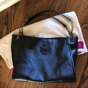 Tory Birch leather stingray bag